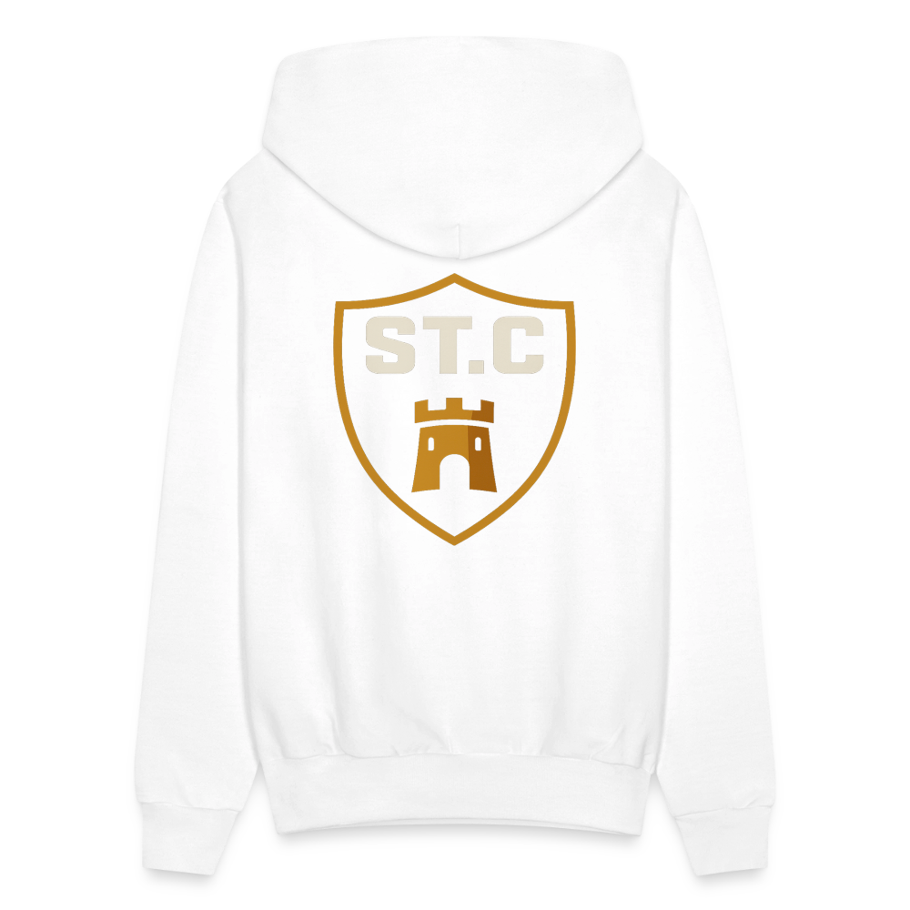 Men's Hoodie Saint Castle - white