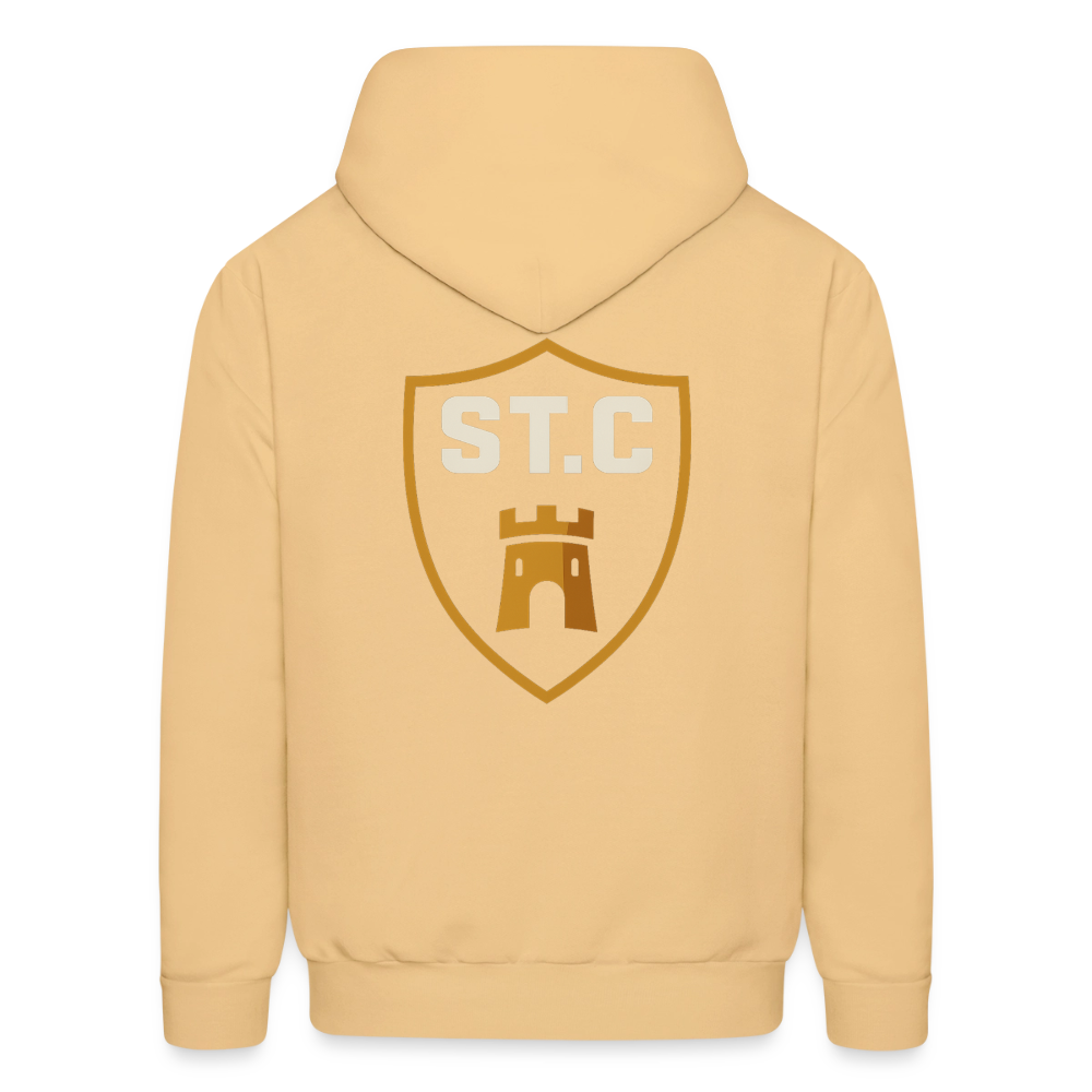 Men's Hoodie Saint Castle - light gold 