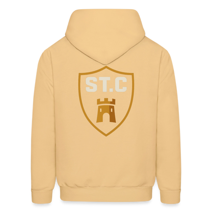 Men's Hoodie Saint Castle - light gold 