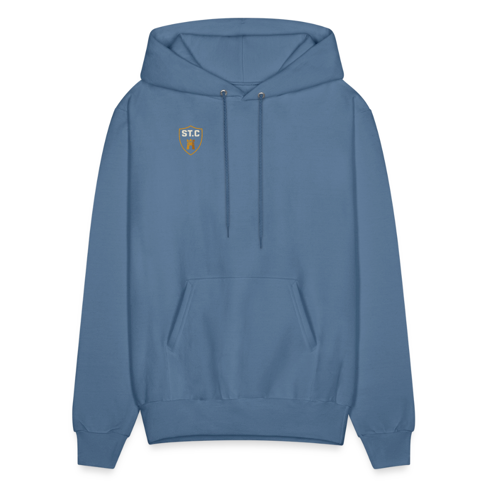 Men's Hoodie Saint Castle - denim blue