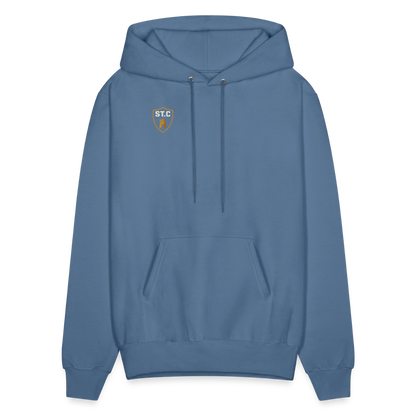 Men's Hoodie Saint Castle - denim blue