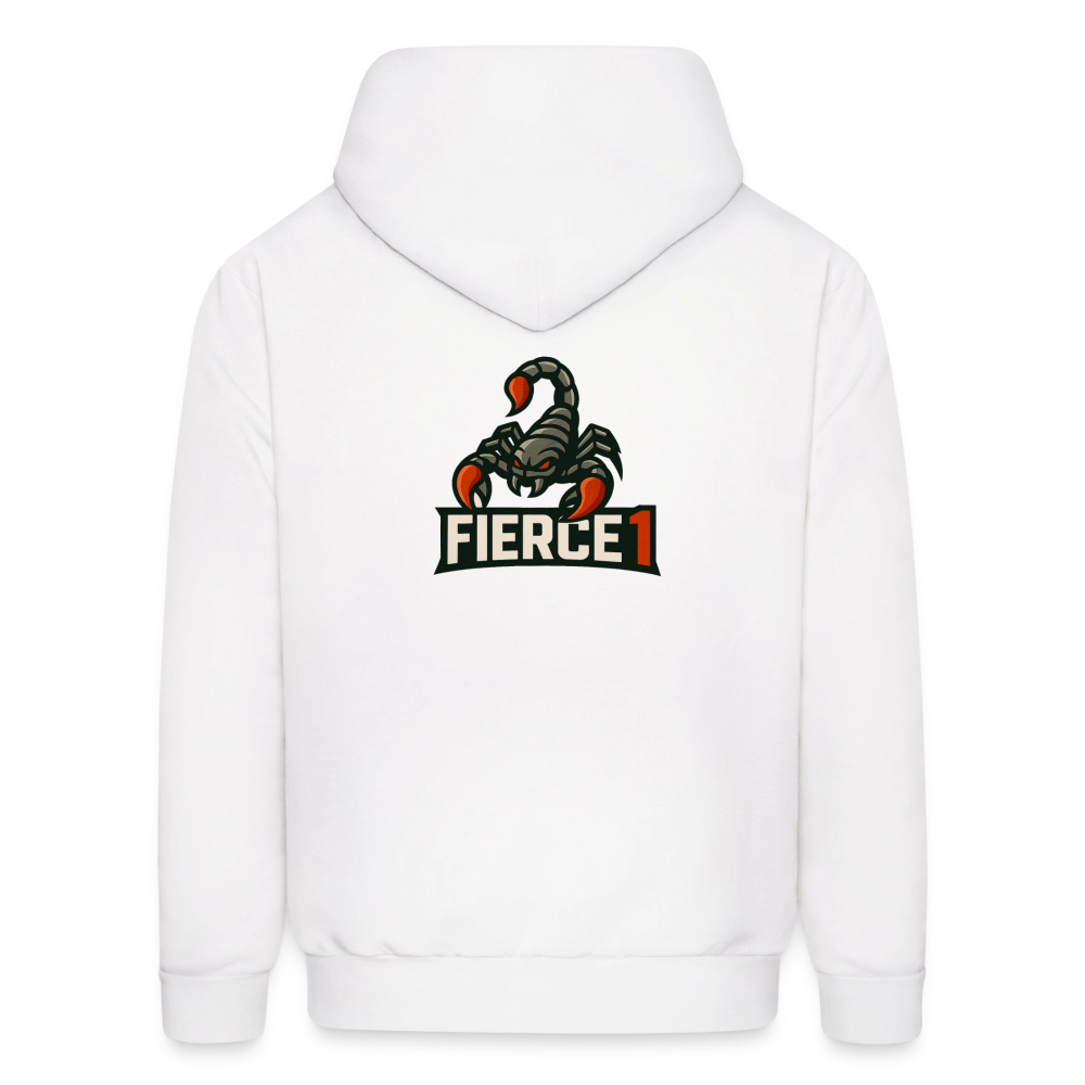 Men's Hoodie Fierce1 - white