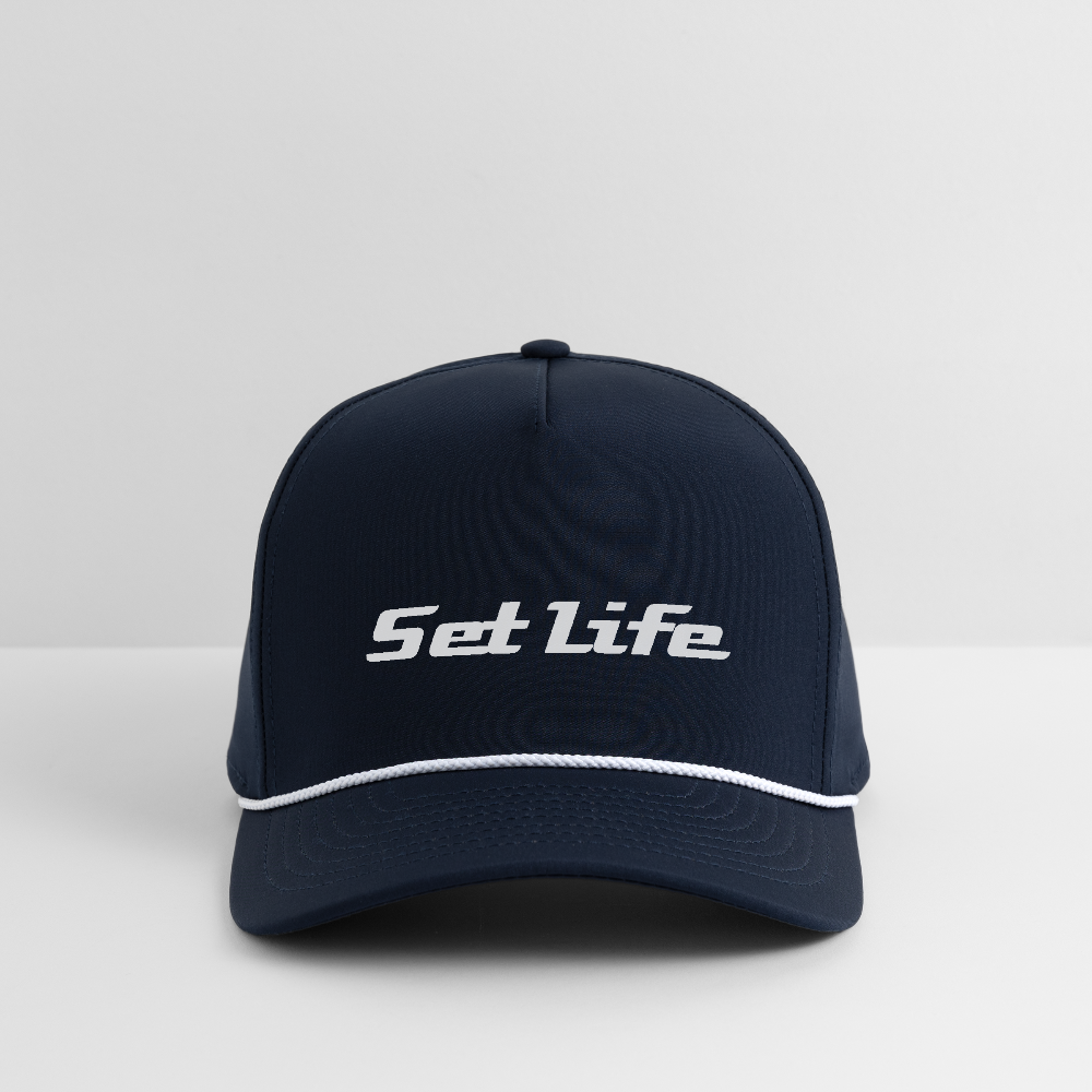 Rope Cap - navy/white