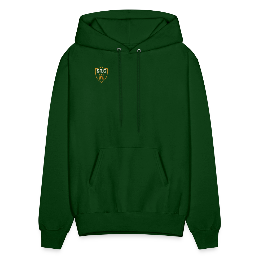 Men's Hoodie Saint Castle - forest green