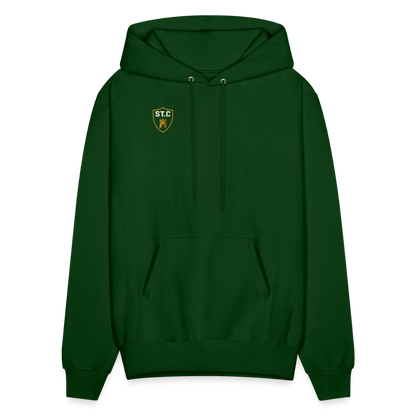 Men's Hoodie Saint Castle - forest green