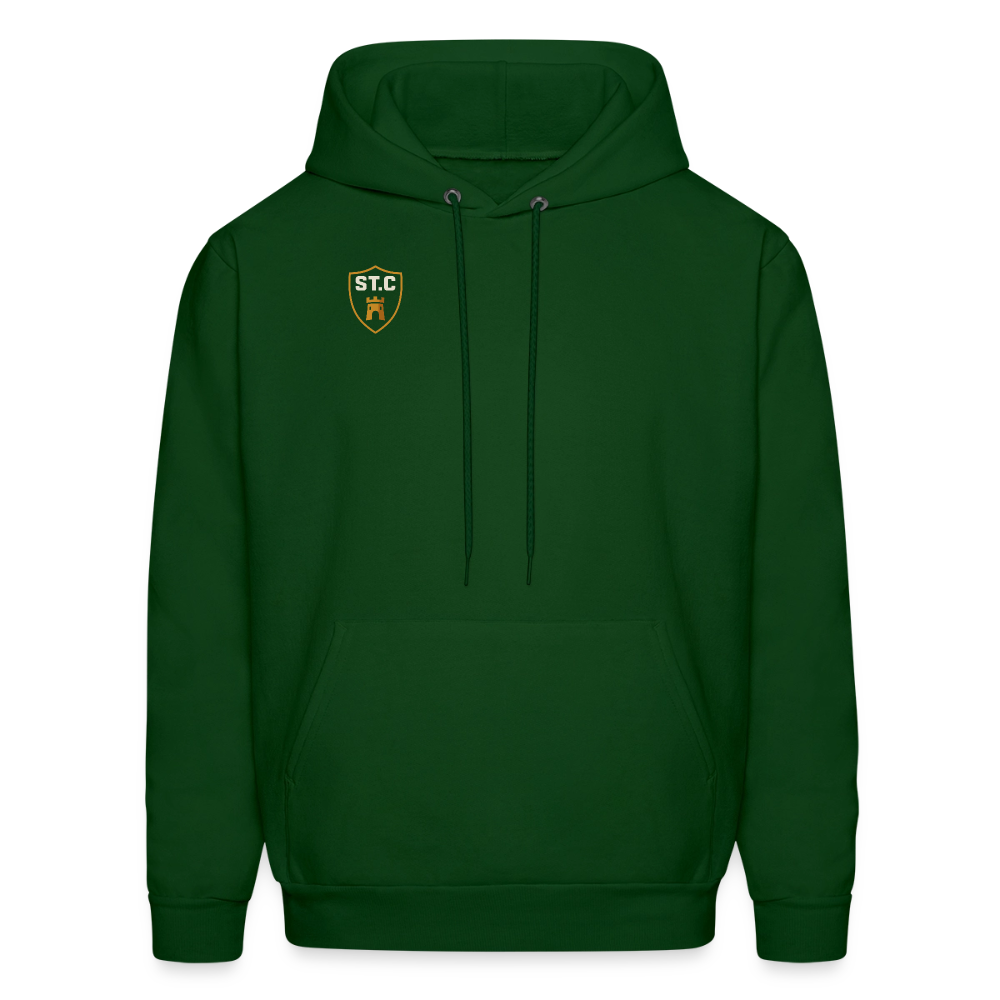 Men's Hoodie Saint Castle - forest green