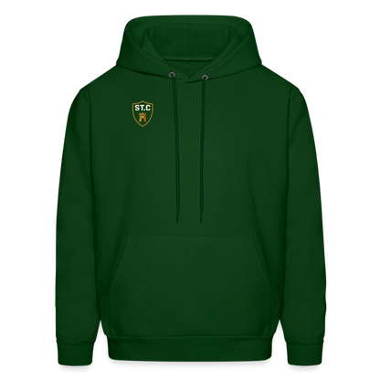 Men's Hoodie Saint Castle - forest green