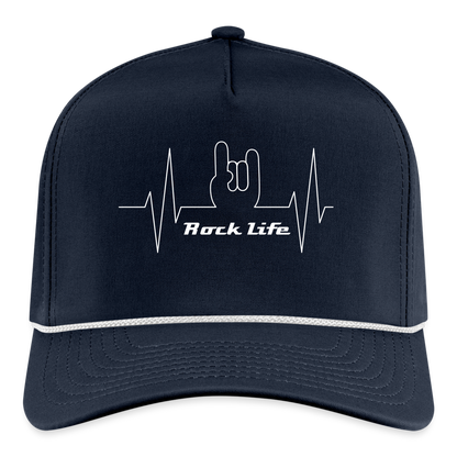 Rope Cap - navy/white