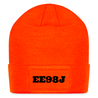 Patch Beanie - neon orange