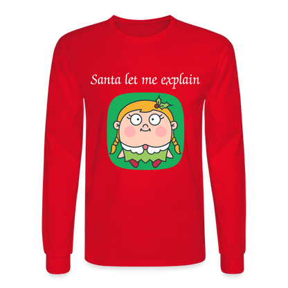 Unisex Long Sleeve T-Shirt - red