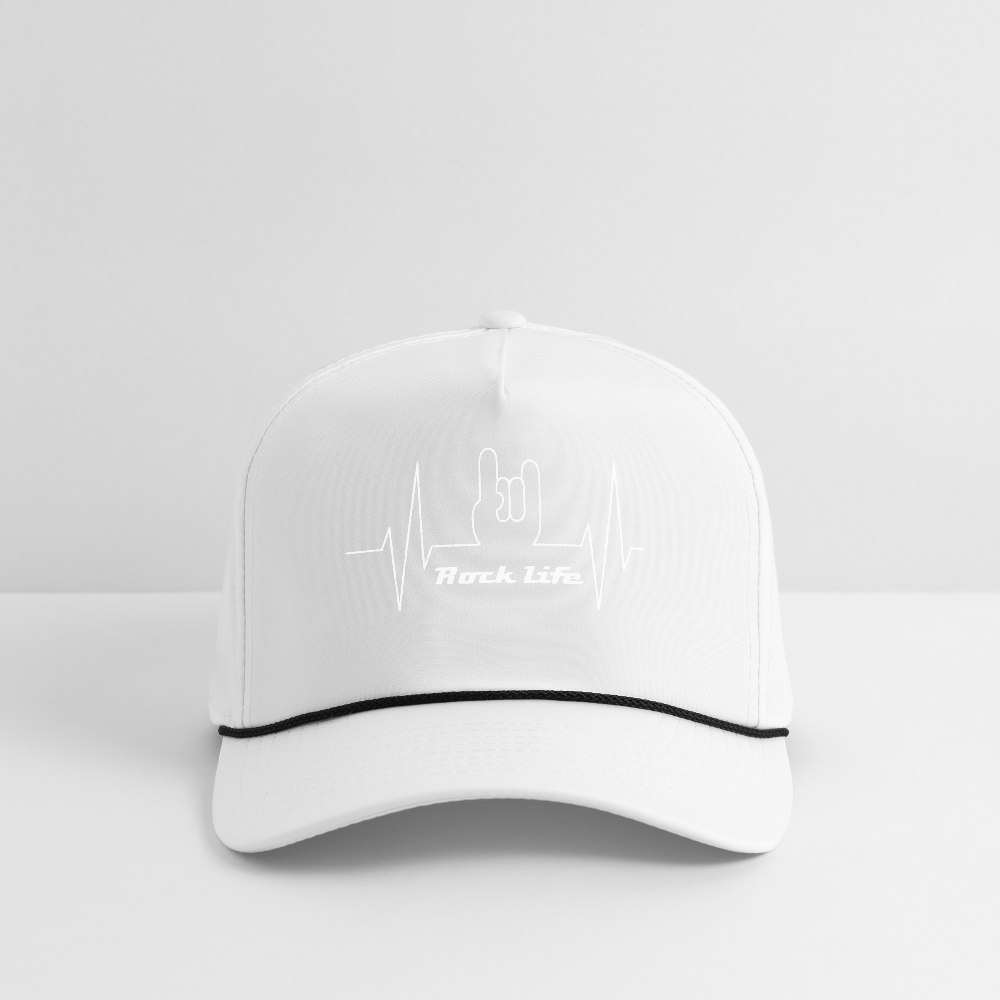 Rope Cap - white/black