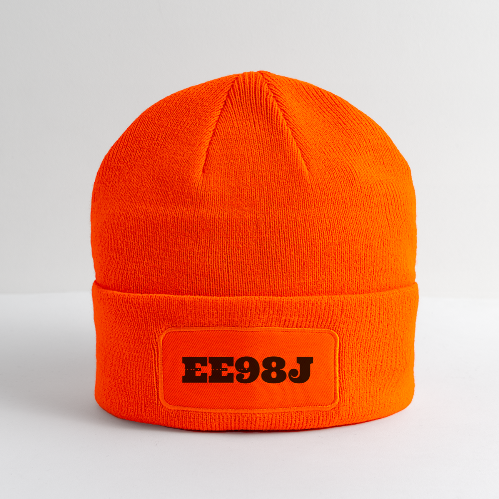 Patch Beanie - neon orange