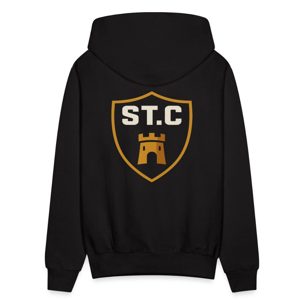 Men's Hoodie Saint Castle - black