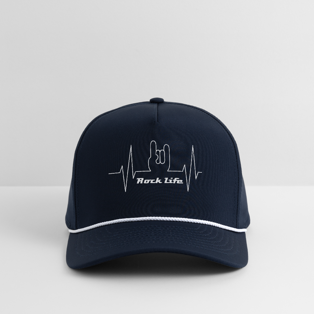 Rope Cap - navy/white