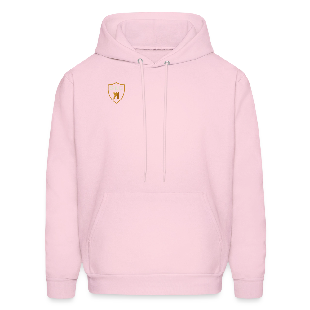Men's Hoodie Saint Castle - pale pink