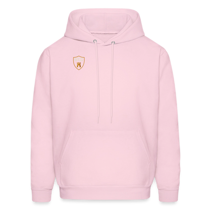 Men's Hoodie Saint Castle - pale pink