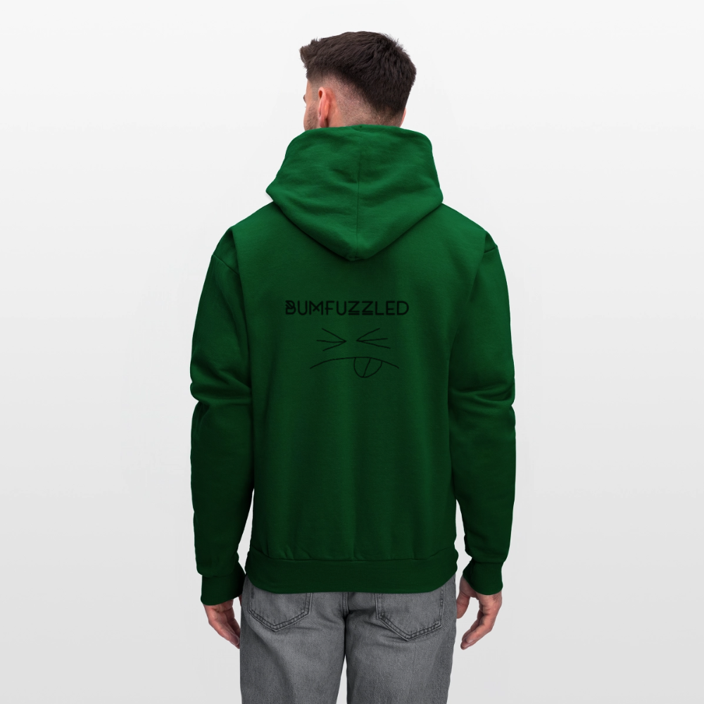Men's Hoodie Bumfuzzled - forest green