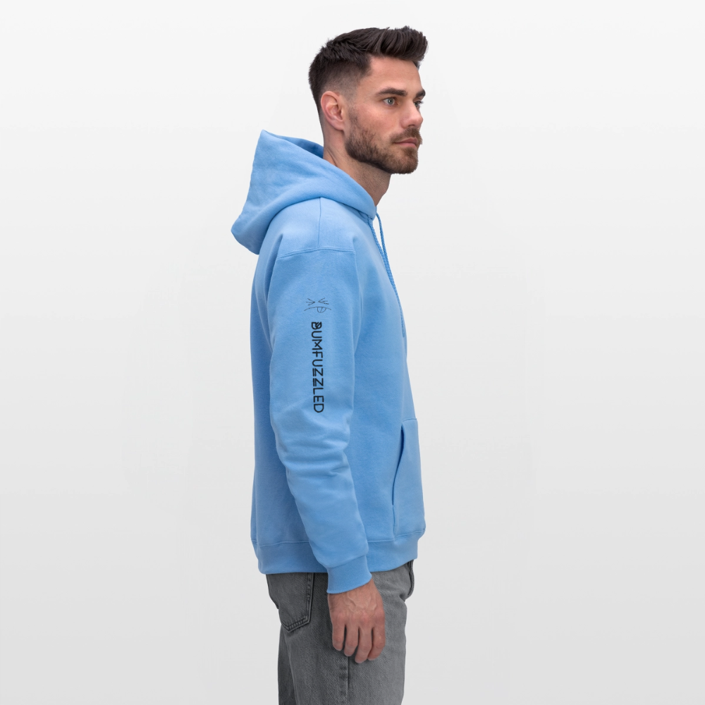 Men's Hoodie Bumfuzzled - carolina blue