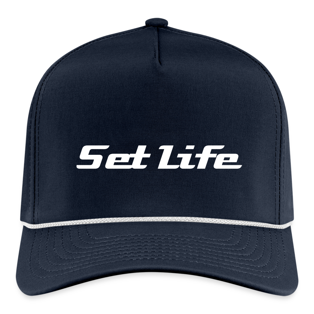 Rope Cap - navy/white