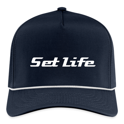 Rope Cap - navy/white