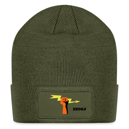 Patch Beanie - olive