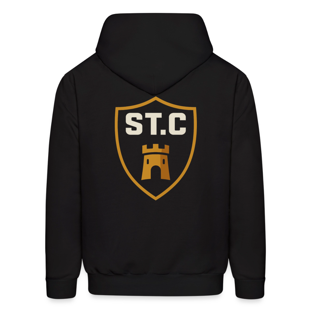 Men's Hoodie Saint Castle - black