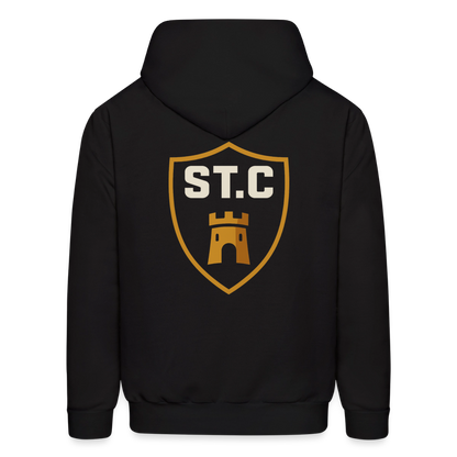Men's Hoodie Saint Castle - black