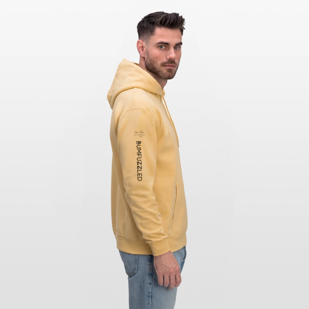 Men's Hoodie Bumfuzzled - light gold 
