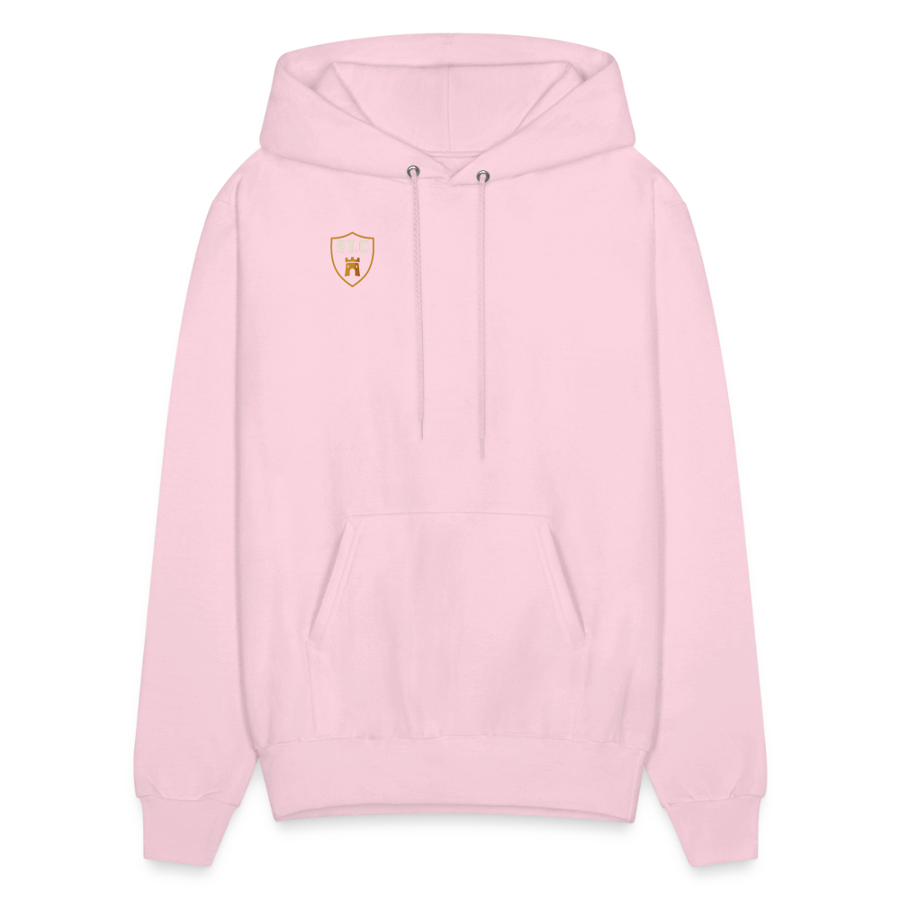 Men's Hoodie Saint Castle - pale pink