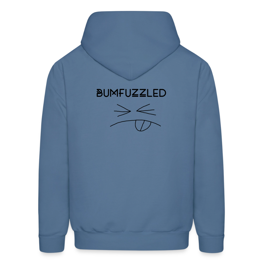 Men's Hoodie Bumfuzzled - denim blue