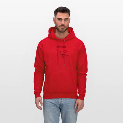 Men's Hoodie Bumfuzzled - red