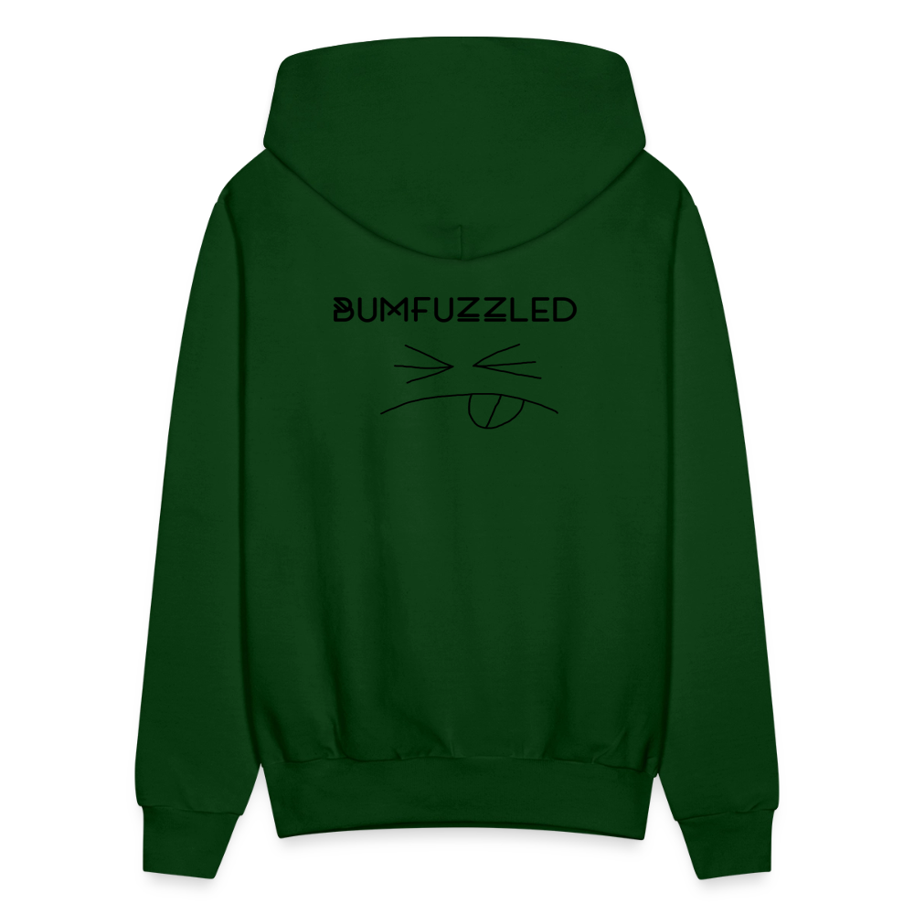 Men's Hoodie Bumfuzzled - forest green