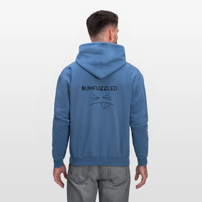 Men's Hoodie Bumfuzzled - denim blue