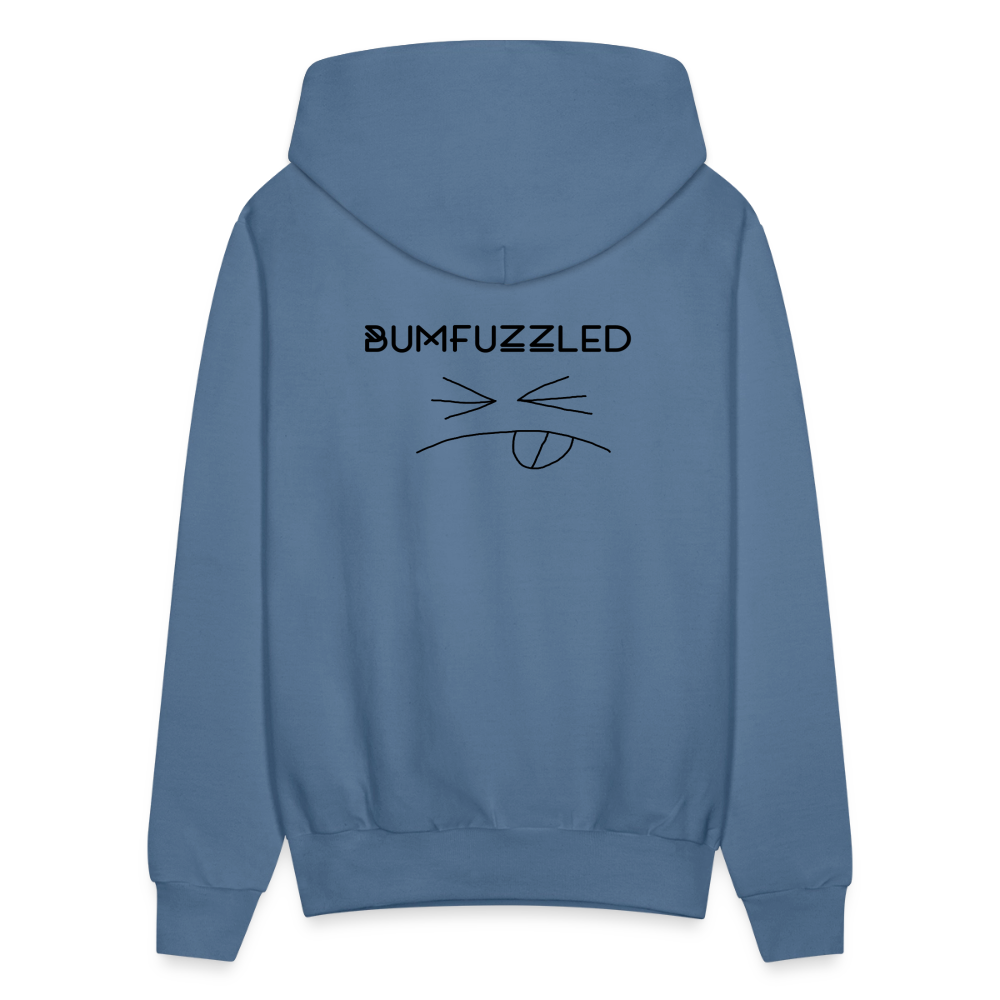 Men's Hoodie Bumfuzzled - denim blue