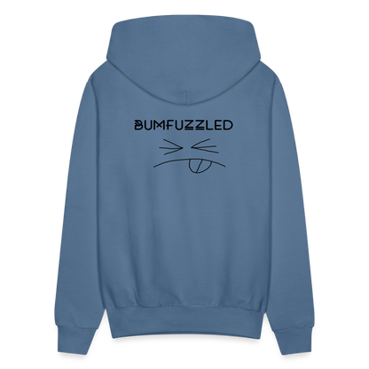 Men's Hoodie Bumfuzzled - denim blue