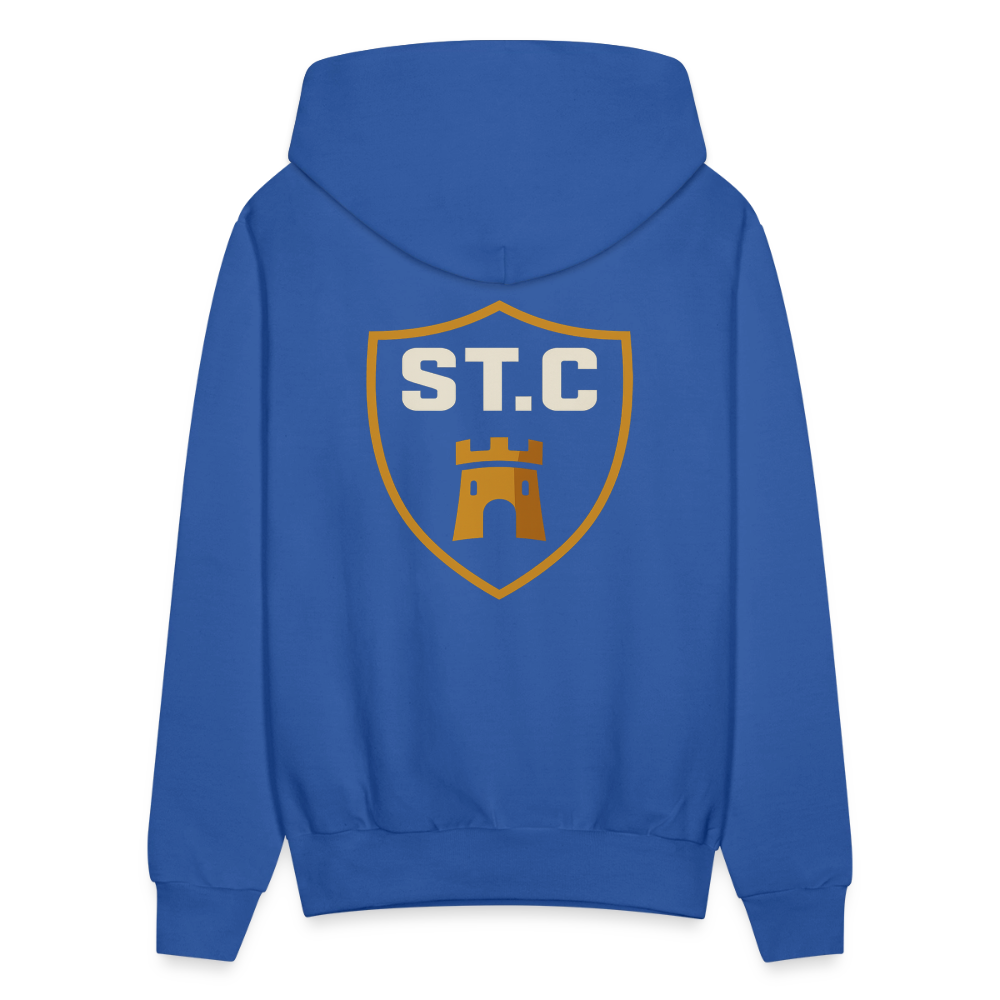Men's Hoodie Saint Castle - royal blue