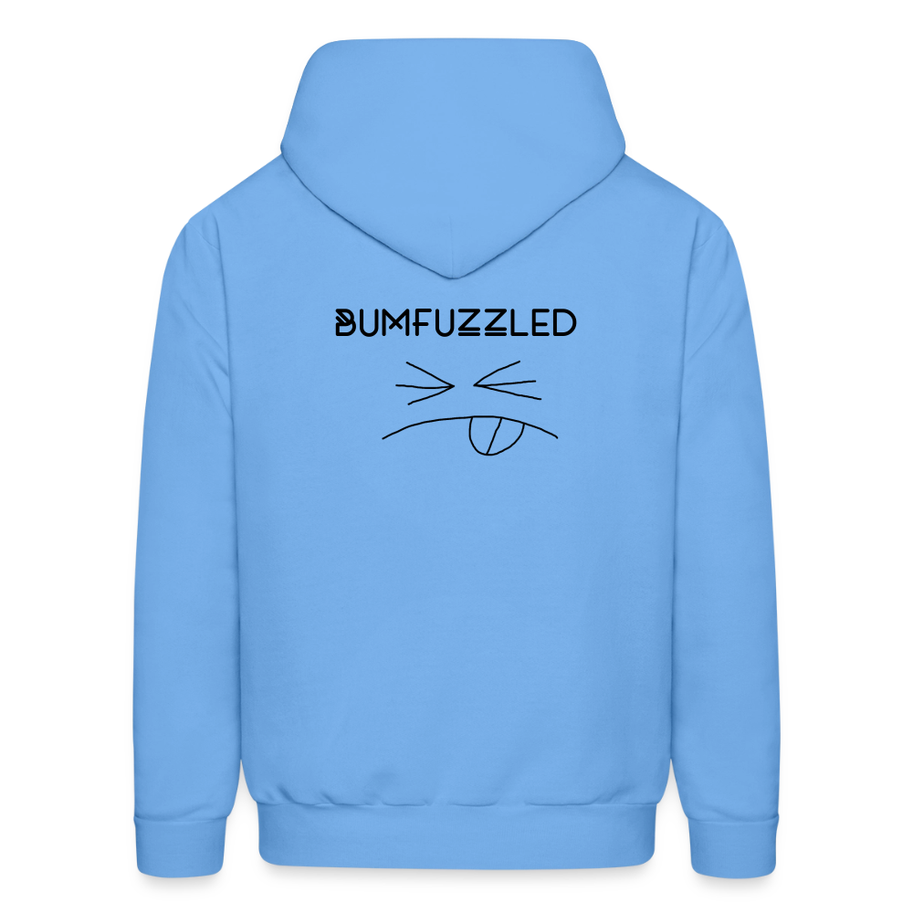 Men's Hoodie Bumfuzzled - carolina blue