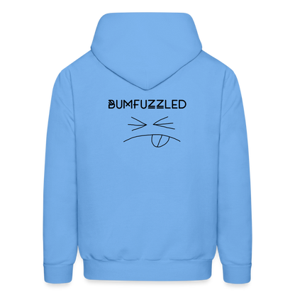 Men's Hoodie Bumfuzzled - carolina blue