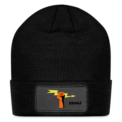 Patch Beanie - black