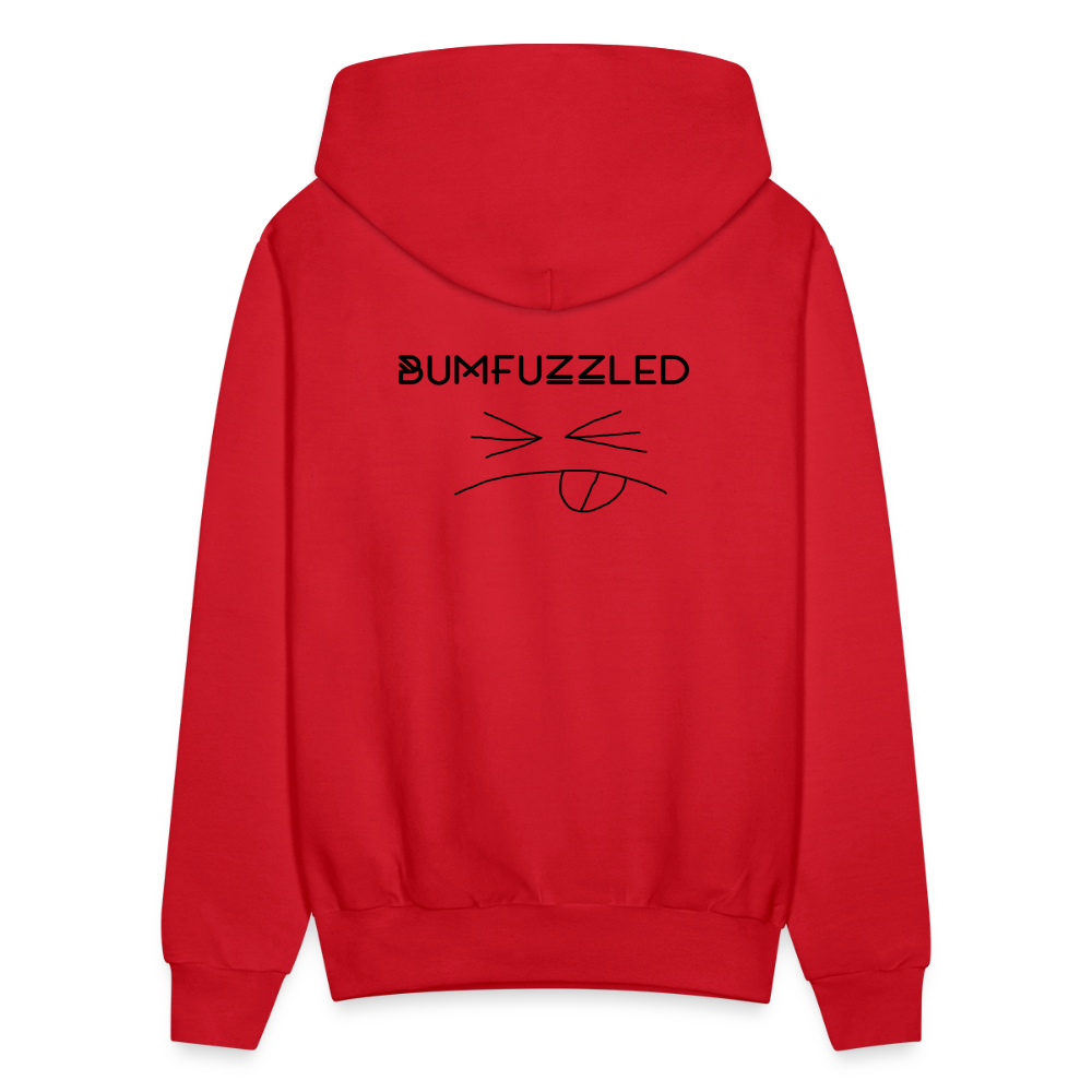 Men's Hoodie Bumfuzzled - red