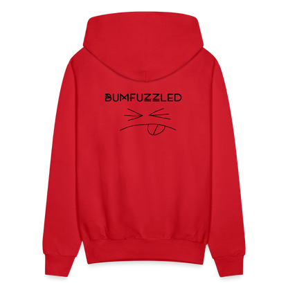 Men's Hoodie Bumfuzzled - red