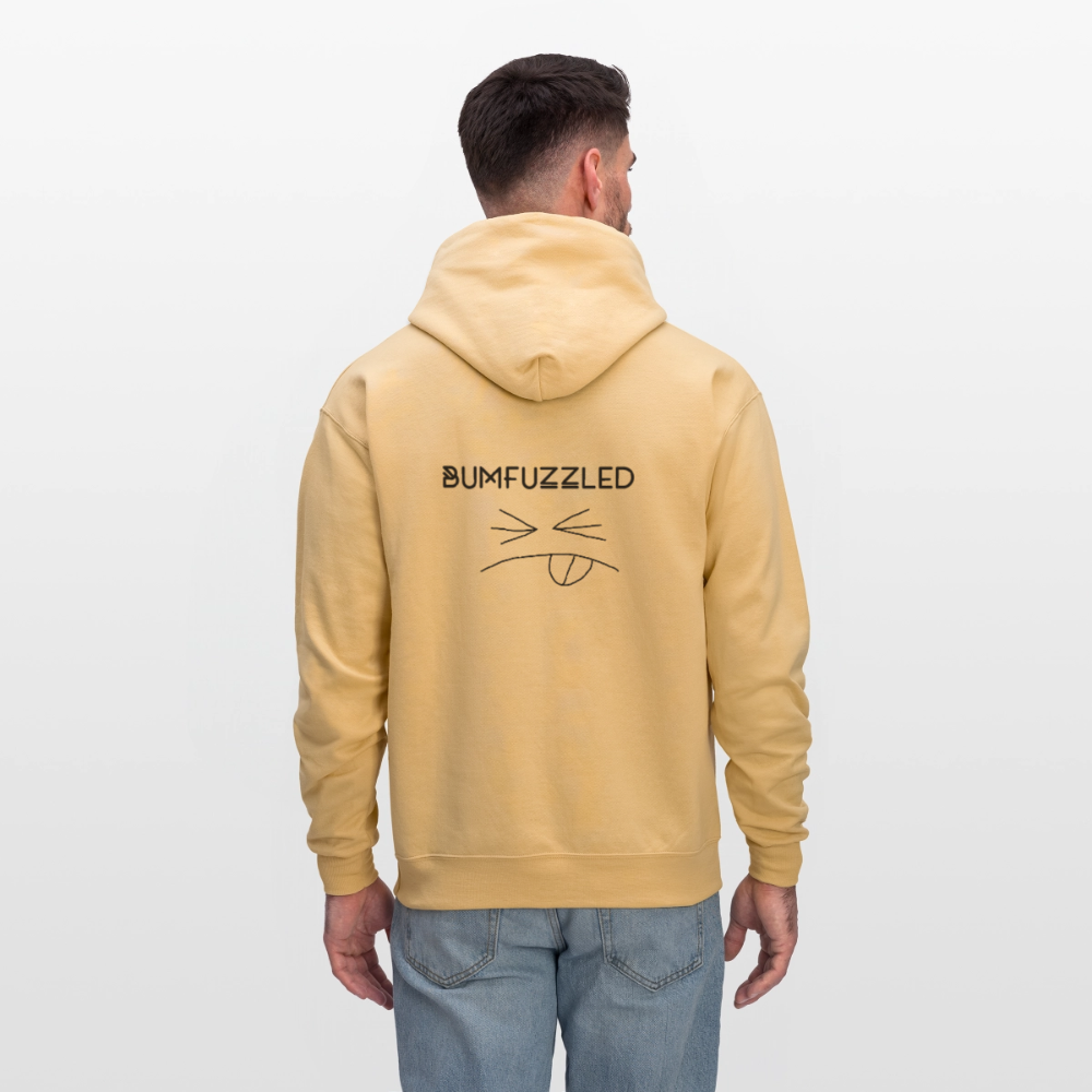 Men's Hoodie Bumfuzzled - light gold 