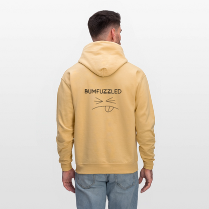 Men's Hoodie Bumfuzzled - light gold 