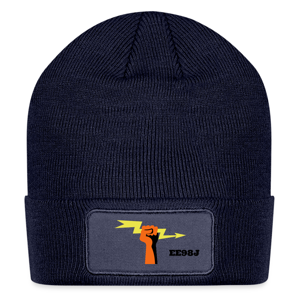 Patch Beanie - navy