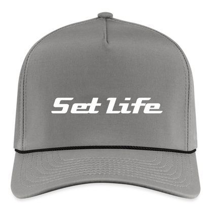 Rope Cap - gray/black