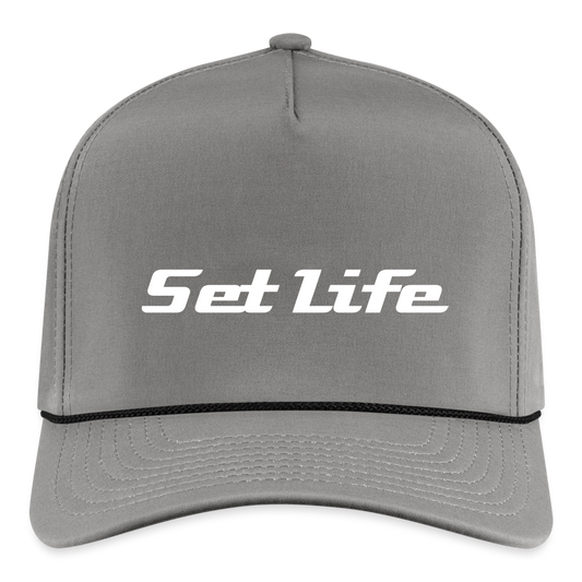 Rope Cap - gray/black