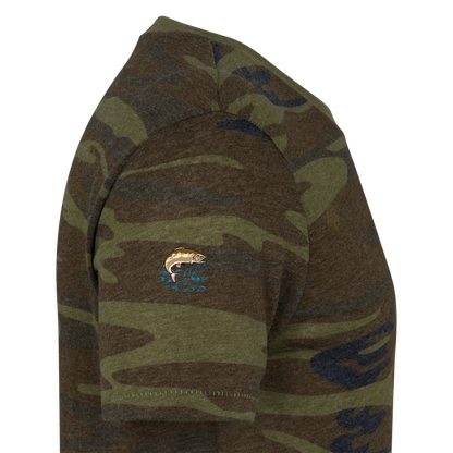 Alternative Unisex Eco Camo T-Shirt - green camo