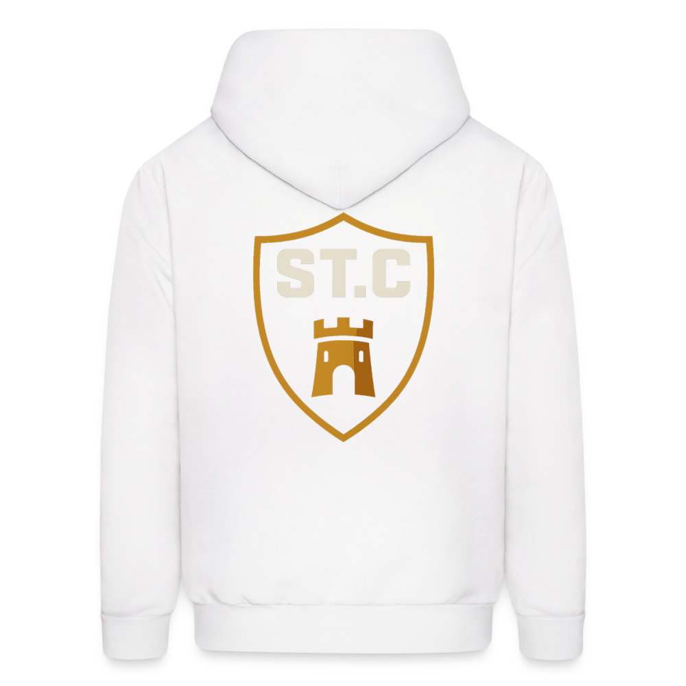 Men's Hoodie Saint Castle - white