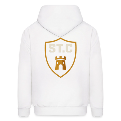 Men's Hoodie Saint Castle - white