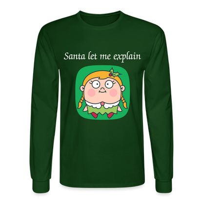 Unisex Long Sleeve T-Shirt - forest green